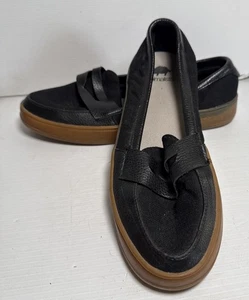 Animalista Women’s Loafer Size 38 Black Flat Shoes VGC - Picture 1 of 18