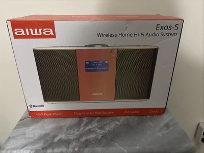 Aiwa无线蓝牙高保真家用音频扬声器 — 第 1/2 张图片