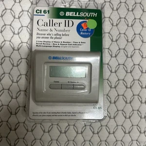Bell South CI 61 Caller ID with Call Name And Number Memory Multi- Language - Photo 1/5