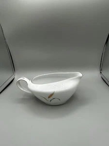 ETERNAL Harvest Gravy Boat Gold Trim - Picture 1 of 4