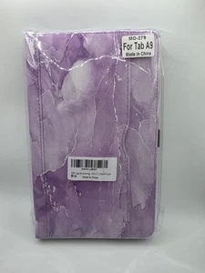 Leather Folio Cover with Multi-Angle Stand Cover for Galaxy A9 8.7" Tablet - Picture 1 of 9