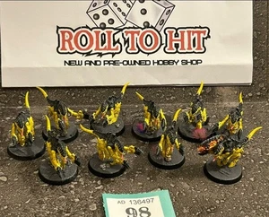 Warhammer 40k Tyranid Termagants X10 assemblato e ben dipinto - Foto 1 di 1