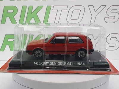 Volkswagen Golf 2 GTI Edicola 1/43 Rosso 1984 - Immagine 1 di 4