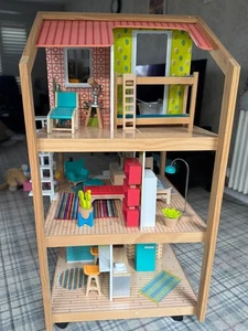 KidKraft So Stylish Mansion Wooden Dollhouse with Accessories - Picture 1 of 7