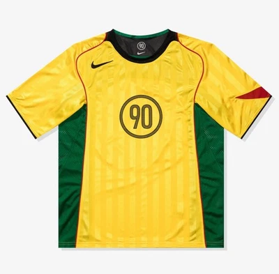 Size L- Nike Total 90 Soccer Jersey Yellow IB4218-719 - Image 1 of 3