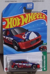 HOT WHEELS HW REVERSE RAKE SERIES HONDA CIVIC CUSTOM #5/5 OR #201/250 - Bild 1 von 1