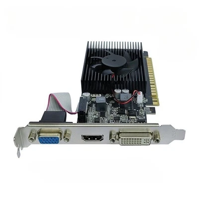GT210 1G 64BIT small chassis allin-one desktop computer with dual screen display - Image 1 of 4