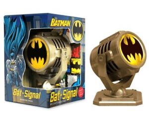 Batman Bat Signal Metal Die-Cast Projects 20 Feet 5" LED 360 degree w/ Book
