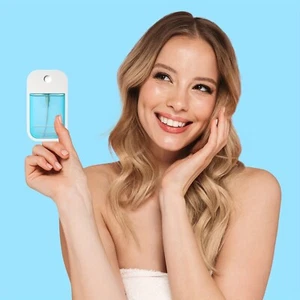 2Pcs Portable Hydrating Hand Sanitizer Sprayer 1.5Oz Gentle Mist Ultra Soothing - Picture 1 of 14