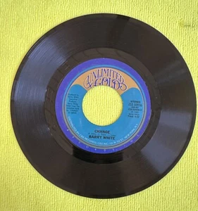 Barry White: Change / I Like You, You Like Me, 45rpm Vinyl, 1982 - Picture 1 of 3