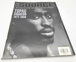 Source Magazine November 1996 Tupac Shakur (Memorial Cover ) - Picture 1 of 7