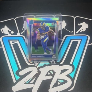 2021 Donruss Optic Jacob Harris Silver Holo Rated Rookie RC #238 Rams - Picture 1 of 2
