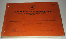 Ersatzteilkatalog Mercedes 250 S / 250 SE / 280 S / SE + 300 SEb W 108 01/1968!