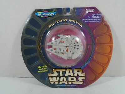 1996 MICRO MACHINES--STAR WARS--MILLENNIUM FALCON SHIP (NEW) - Imagem 1 de 4