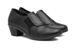 Zapatos sin cordones Cushion Walk Louise para damas con tacón de bloque acolchado - Imagen 1 de 8