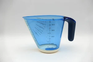 Tupperware / CombiPlus / vaso medidor / 1,0 litros / azul - blanco^ - Imagen 1 de 6