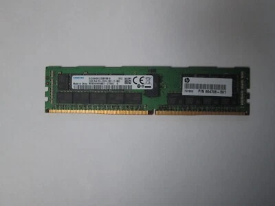 HP Samsung 32GB 2Rx4 DDR4 PC4-2666V Registered memory P/N: 864708-591 - Image 1 of 4