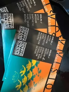 * Thomastik Infeld 1 set Vision Titanium set corde per violino solo 4/4 VIT100 - Foto 1 di 1