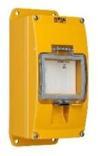 Wilco Industrial 'a' Series DIN Enclosure 258x115x116mm 4-module Yellow