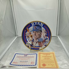 SSCA Nolan Ryan Farewell Artist Robert Tanenbaum Limited Edit Plate 8633 Of...