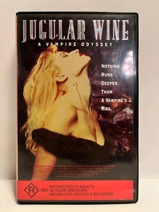 Jugular Wine: A Vampire Odyssey rare AU Home Cinema Group Video VHS 90s horror - Picture 1 of 6