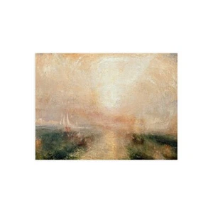 Stampa su Tela su Carta Poster o Quadro William Turner Yacht Approaching the Coa - Picture 1 of 2