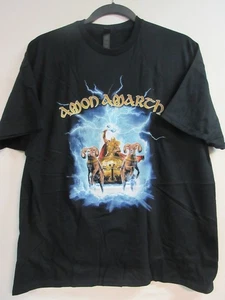 AMON AMARTH OFFICIAL MERCH THOR'S HAMMER BAND CONCERT MUSIC T-SHIRT 2XL / XXL - Picture 1 of 5