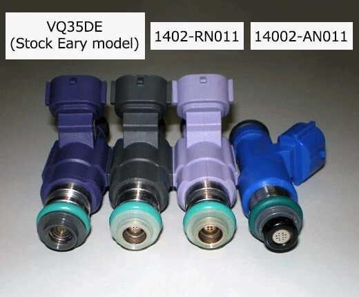 HKS Top Feed High Impedance 545cc Fuel Injector for 2003-2008 Nissan 350Z/370Z Foto 1 de 3