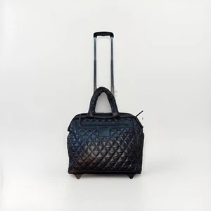 Chanel 2012 Coco Cocoon Black Diamond Quilted Case Carry On Trolley Luggage - Picture 1 of 19