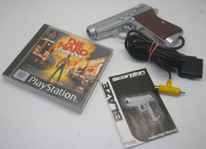 Die Hard Trilogy 2 viva Las Vegas + Scorpion Gun - Playstation 1 PS1 - PAL - Picture 1 of 5