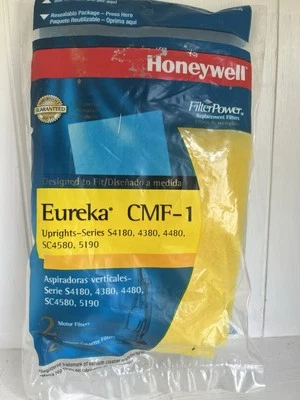 Filtros de casete de micrones y motor Honeywell #H14009 Eureka CMF-1 - NUEVOS EN PAQUETE Foto 1 de 3