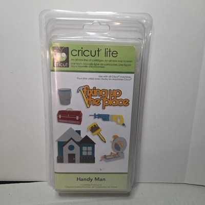 Cricut Handy Man Lite картридж инструменты ящик для инструментов лестница дрель картина ремонт 50 - Изображение 1 из 4