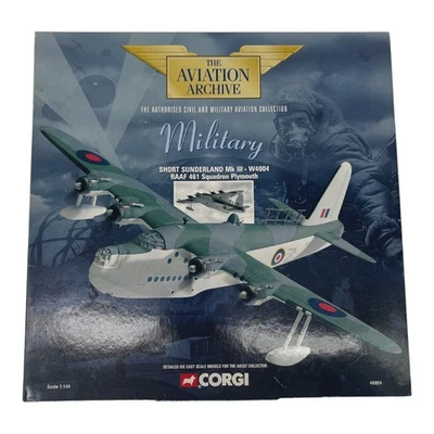 Corgi Aviation Archive Short Sunderland Mk III W4004 RAAF 461 Squadron Diecast - Image 1 of 4