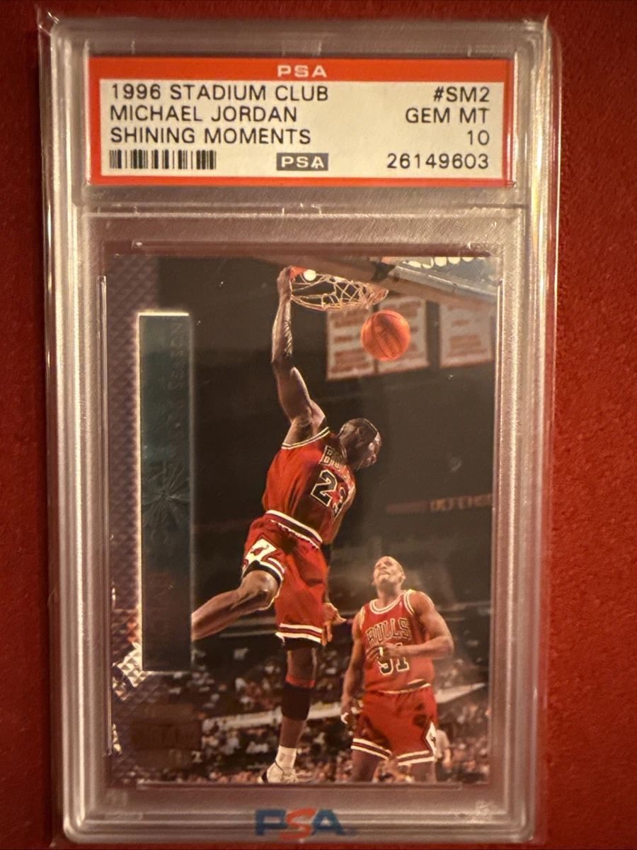 Michael Jordan PSA 10 Graded Basketball Trading Cards for sale | eBay