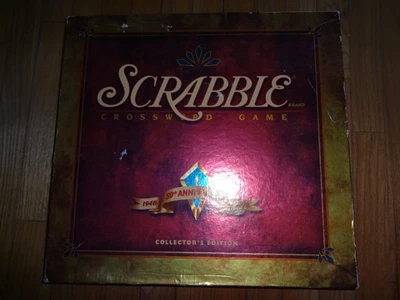 Juego vintage 1998 SCRABBLE DELUXE TOCADISCOS EDICIÓN COLECCIONISTA 50 ANIVERSARIO Foto 1 de 4