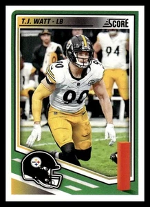 Fútbol americano Panini Score 2025 111 T.J. Watt, Pittsburgh Steelers - Imagen 1 de 2