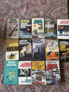 Vintage Posten von 14 - Alistair MacLean - Thriller Abenteuer Taschenbücher - Bild 1 von 6