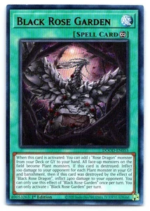 Yugioh Giardino delle Rose Nere Ultra Rara Destino delle Dimensioni DOOD-EN055 - Foto 1 di 2