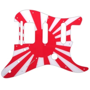 Fender Fishman TriplePlay Stratocaster HSS Pickguard japanese flag - Picture 1 of 1