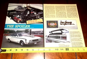 Spoiler Dan Gurney Special 1969 Mercury Cyclone artículo original 1989 - Imagen 1 de 3