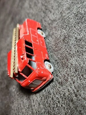 Lesney Matchbox MerryWeather Fire Engine (Gray Wheels) Series 9 (9C2)  - Image 1 of 4