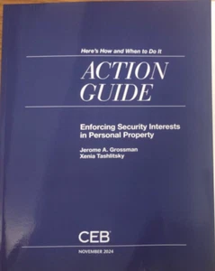 CEB Action Guide Taking SECURITY INTEREST in personal property November 2024 - Imagen 1 de 2