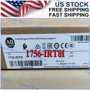 NUEVO Termopar ControlLogix Allen Bradley 1756-IRT8I/B RTD excedente sellado - Imagen 1 de 6