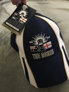 SEKEM 1882-2011 Vodafone Ashes Series Aus vs Eng Cricket hat Ball Cap HTF NWT - Picture 1 of 7
