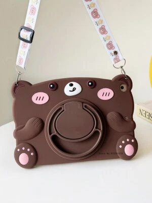 Pro Mini Air 2022 2021 2018 Cute iPad Case 9Styles With Handle Soft Stand Kids - Image 1 of 4