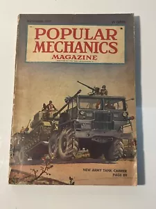 Popular Mechanics Magazine - November 1947 - US Army Tank Carrier - Picture 1 of 5
