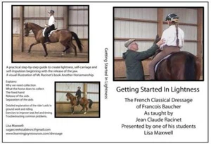 Getting Started in Lightness taught by Jean Claude Racinet DVD - Foto 1 di 1