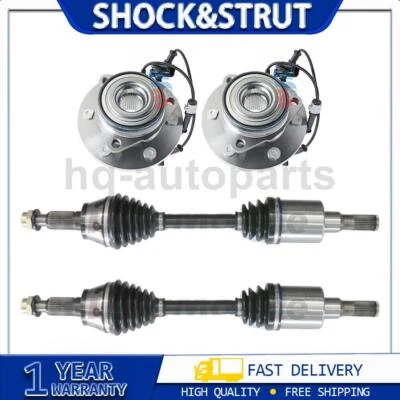 CV Axle Shaft + Wheel Hub Bearing For Hummer H3 2010 2009 - Image 1 of 4