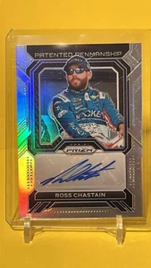 2023 Panini Prizm Racing Patented Penmanship Auto Silver Ross Chastain #PP-RCH - Picture 1 of 2