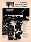 Minnesota Orchestra 60s Vintage Print Ad Bar and Diner Decor